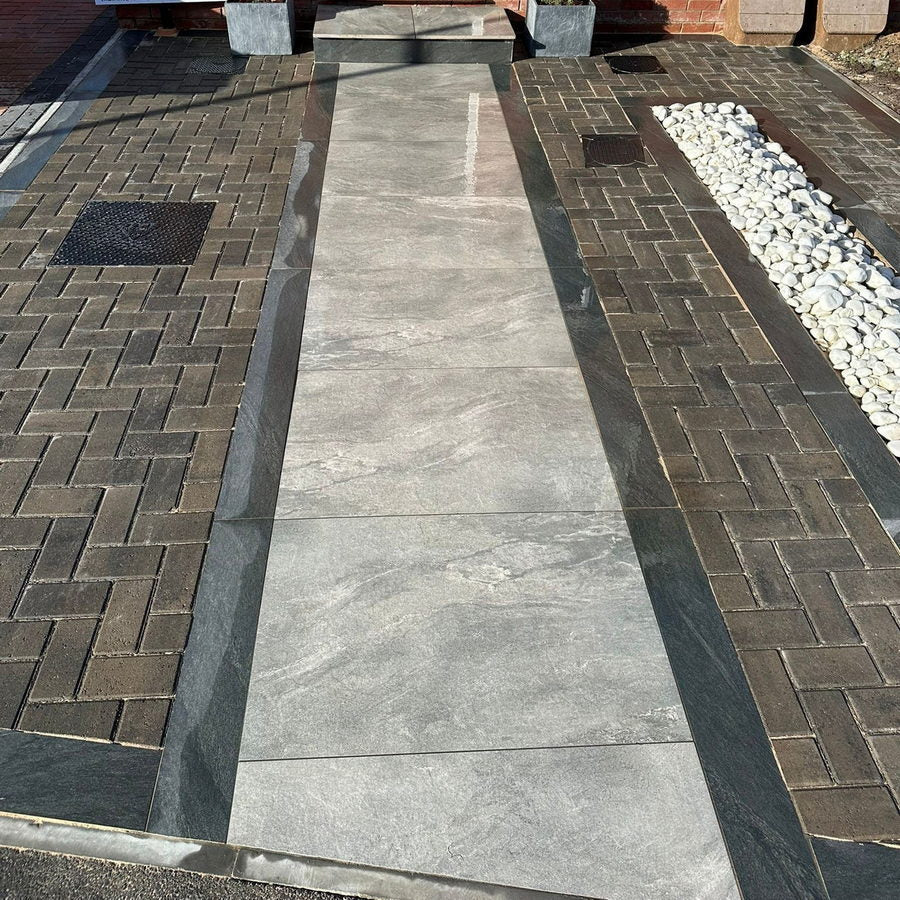 County Anthracite Porcelain Edging Planks 900x200x20 £33.39/m2 - Image 5