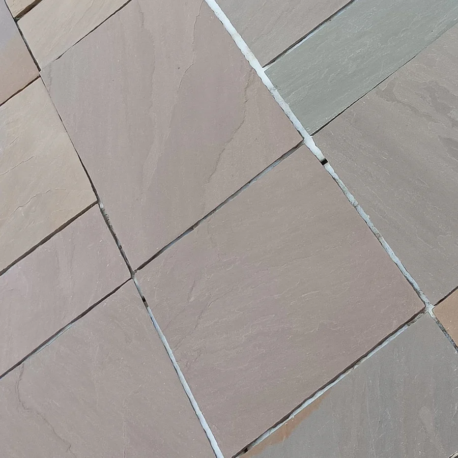 Autumn Blend Indian Sandstone Paving Slabs, 560 Series 3 Sizes 22mm Cal £19.60/m2 - Image 3