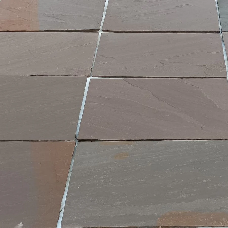 Autumn Blend Indian Sandstone Paving Slabs, 560 Series 3 Sizes 22mm Cal £19.60/m2 - Image 4