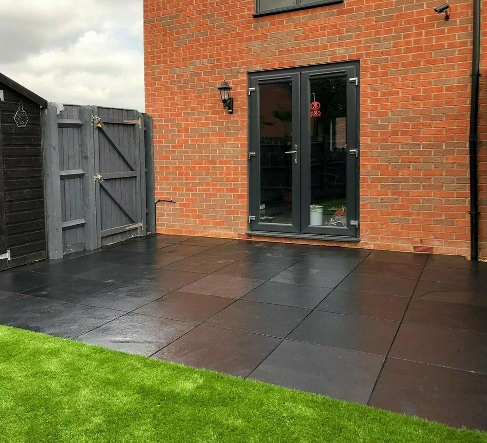 Midnight Limestone Paving Slabs 600 x 600 22mm Sawn £22.99/m2 - Image 6