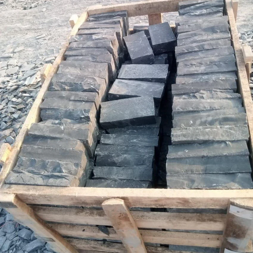 Kadapha Block Paving, Black Limestone Setts & Cobbles 200x100x50 £47.27/m2 - Image 7
