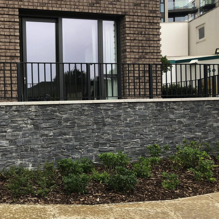 Black Slate Cladding Z Panels Cement Backing 550 x 200 £67.28/m2 - Image 5