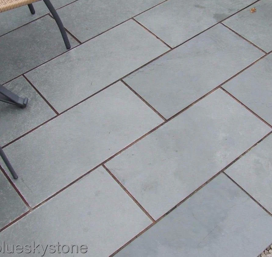 Slate Paving, Brazilian Slate Grey Slabs 800x400 20mm - Image 8