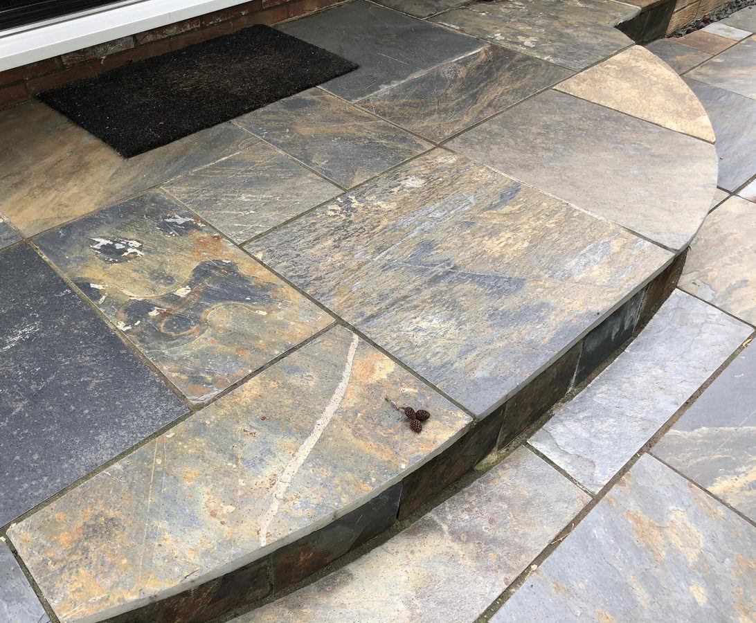 China Slate Paving Slabs, Multicolour Copper Slate 600 Patio Packs - Image 4