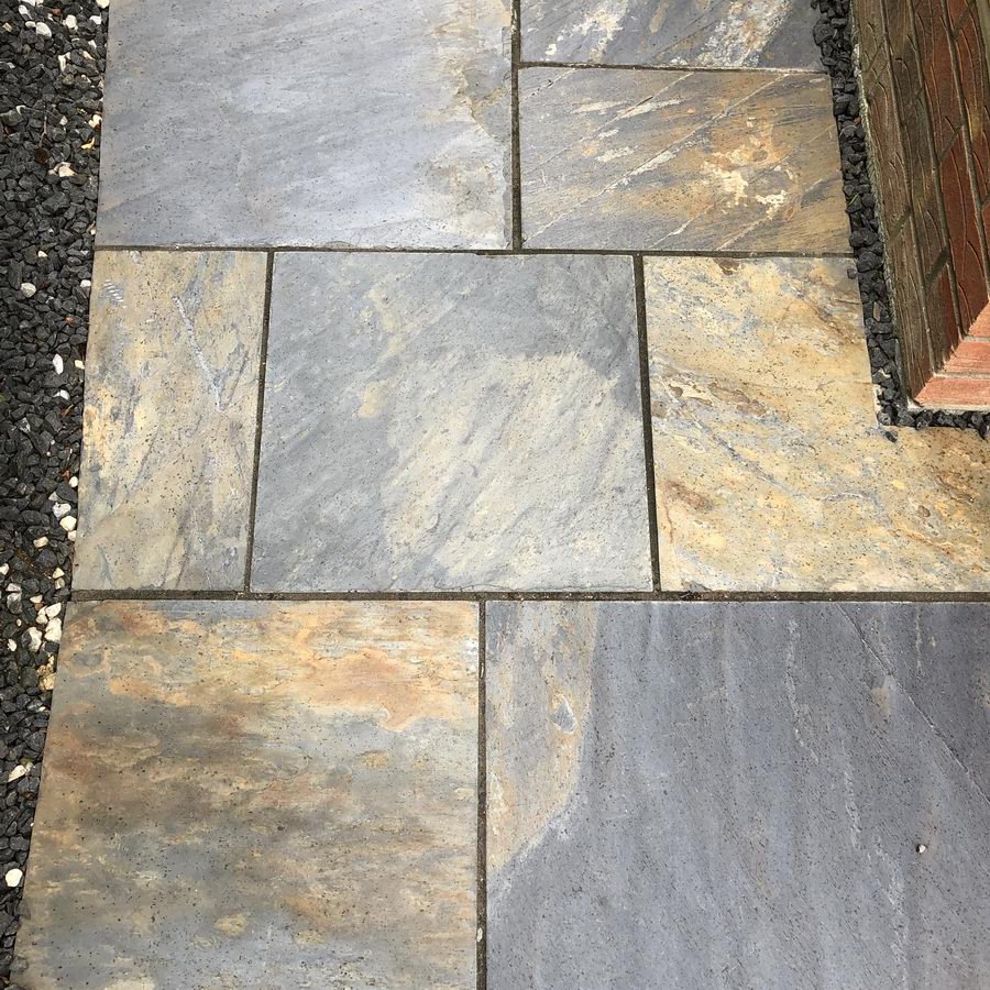 China Slate Paving Slabs, Multicolour Copper Slate 900 x 600 - Image 4