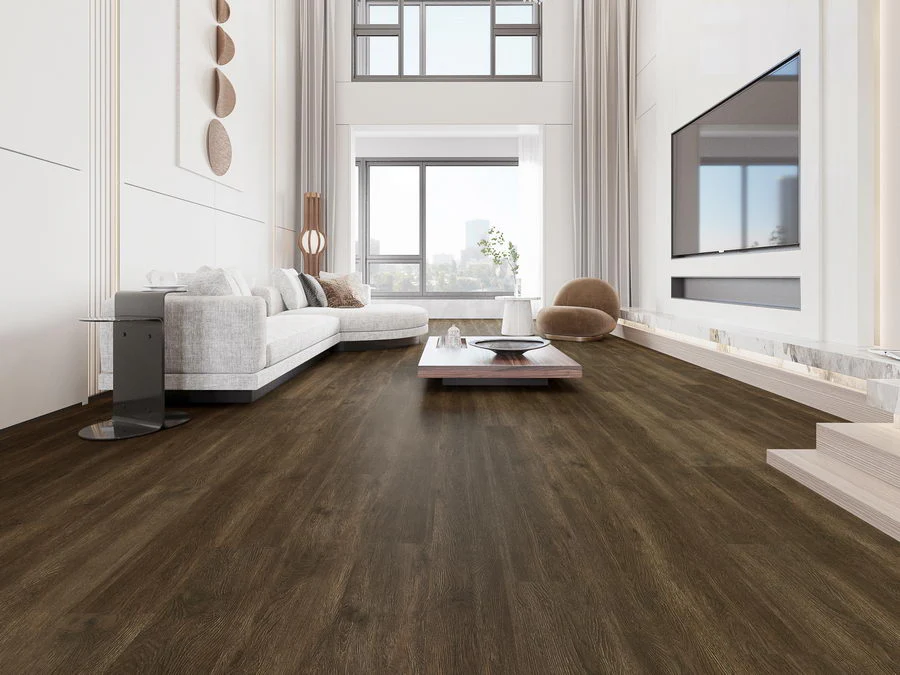 6mm Luxury Vinyl Tiles LVT Flooring Chocolate Oak From £15.64/m2 - Image 3