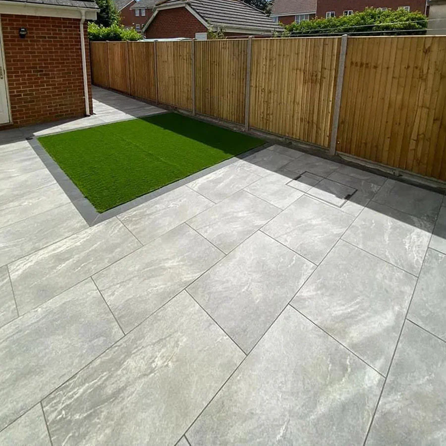Earthcore Esprit Grey Porcelain Paving Slabs 900x600X20 £20.19/m2