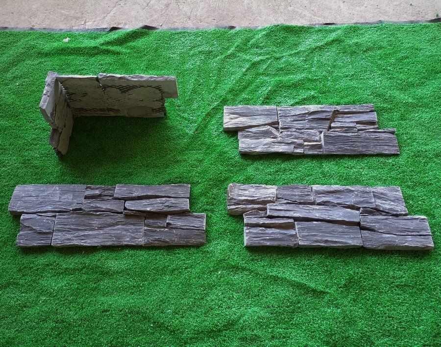 Exterior Stone Cladding Black Slate Z Tiles Clad Panels 550 x 200, £63.99/m2 - Image 6