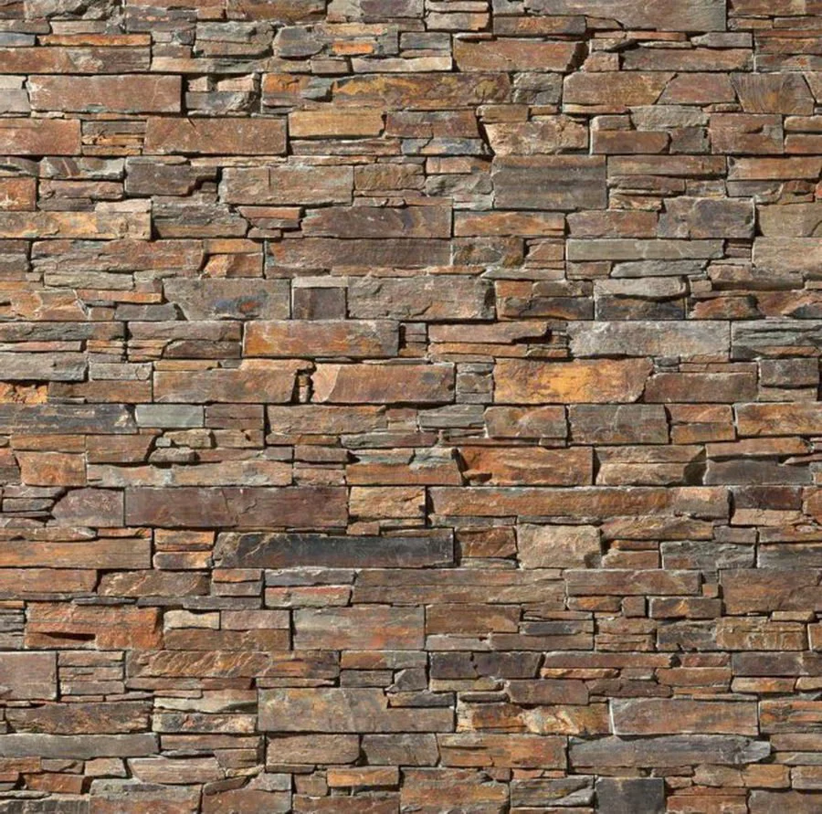 Exterior Stone Cladding Multicolour Slate Z Tiles Clad Panels 550 x 200, £49.99/m2 - Image 4