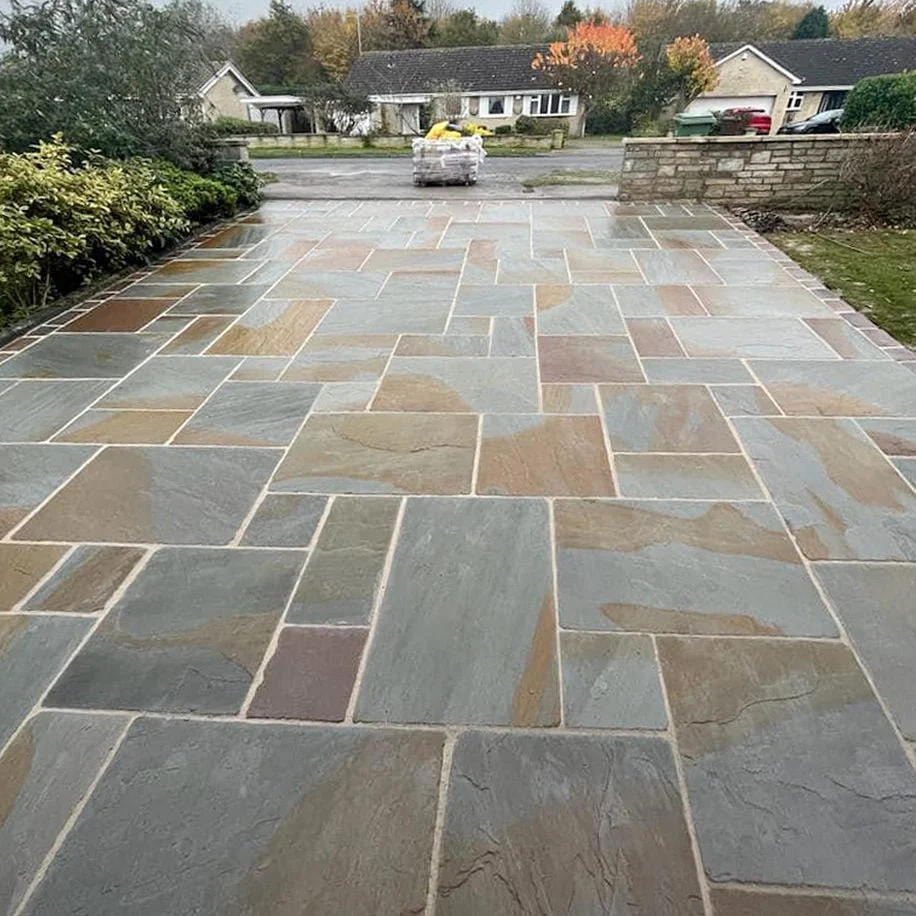 Indian York Sandstone Paving 900x600 22mm Cal. £21.19/m2 - Image 3