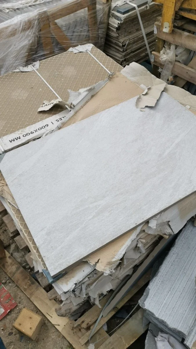Job Lot 2 - Grey Porcelain Paving Slabs, Country Light Grey 900x600x20mm *COLLECTION ONLY* - Image 3