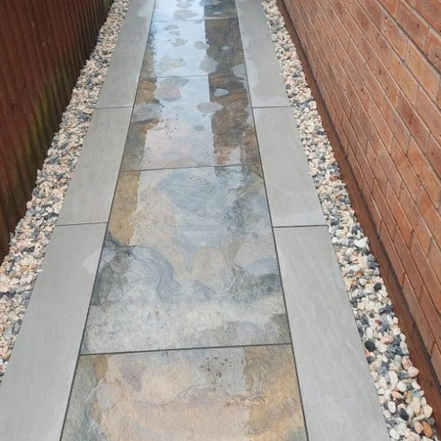 Kandla Grey Porcelain Planks & Linear 900x200x20 £25.09/m2 - Image 5