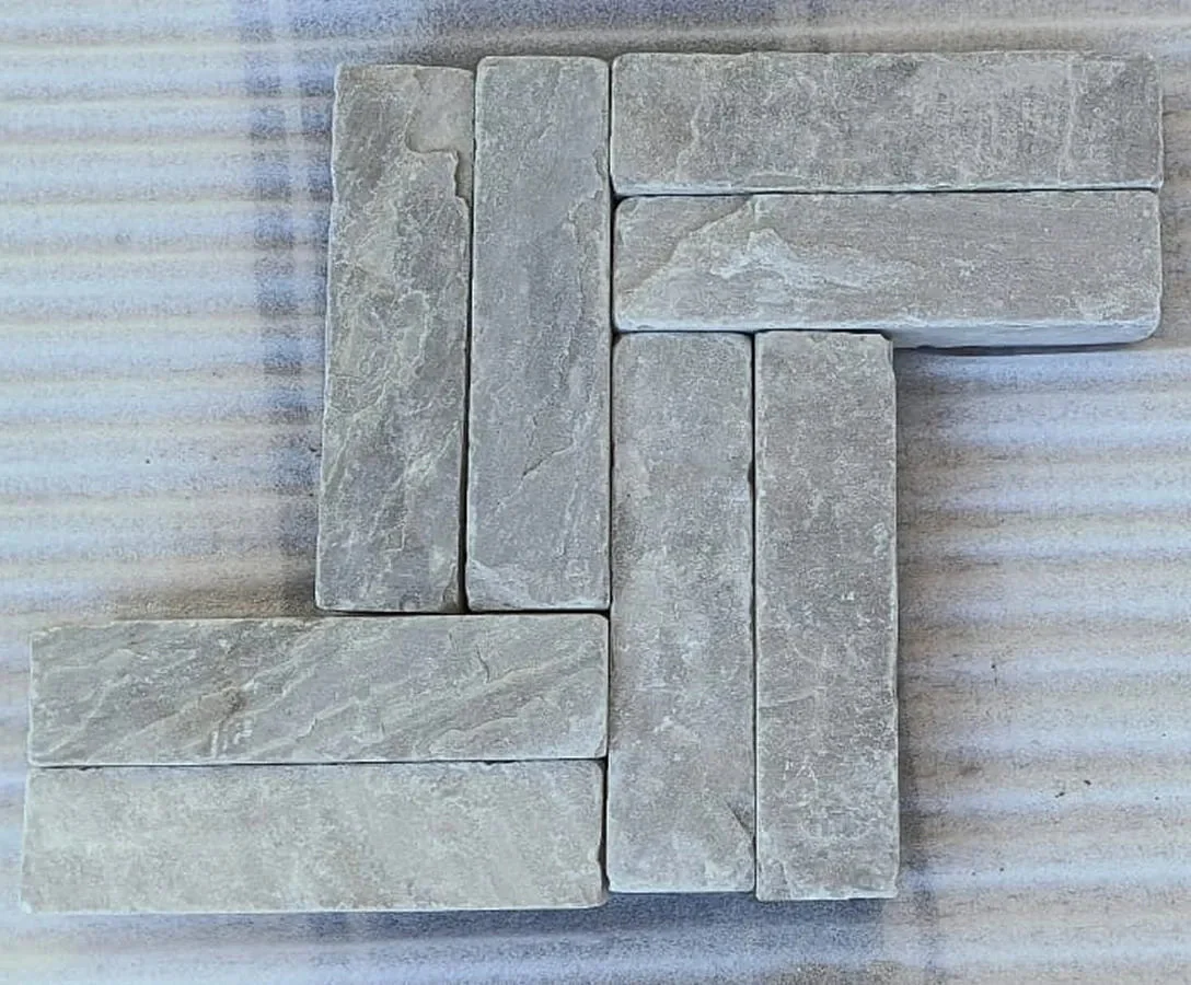 Kandla Grey Sandstone Tumbled Pavers 200x50x40mm, £53.99/m2 - Image 4