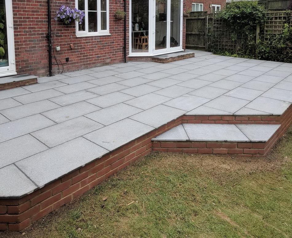 Blue Grey Granite Paving Slabs, Mid Grey 900 x 600 £32.12/m2 - Image 4