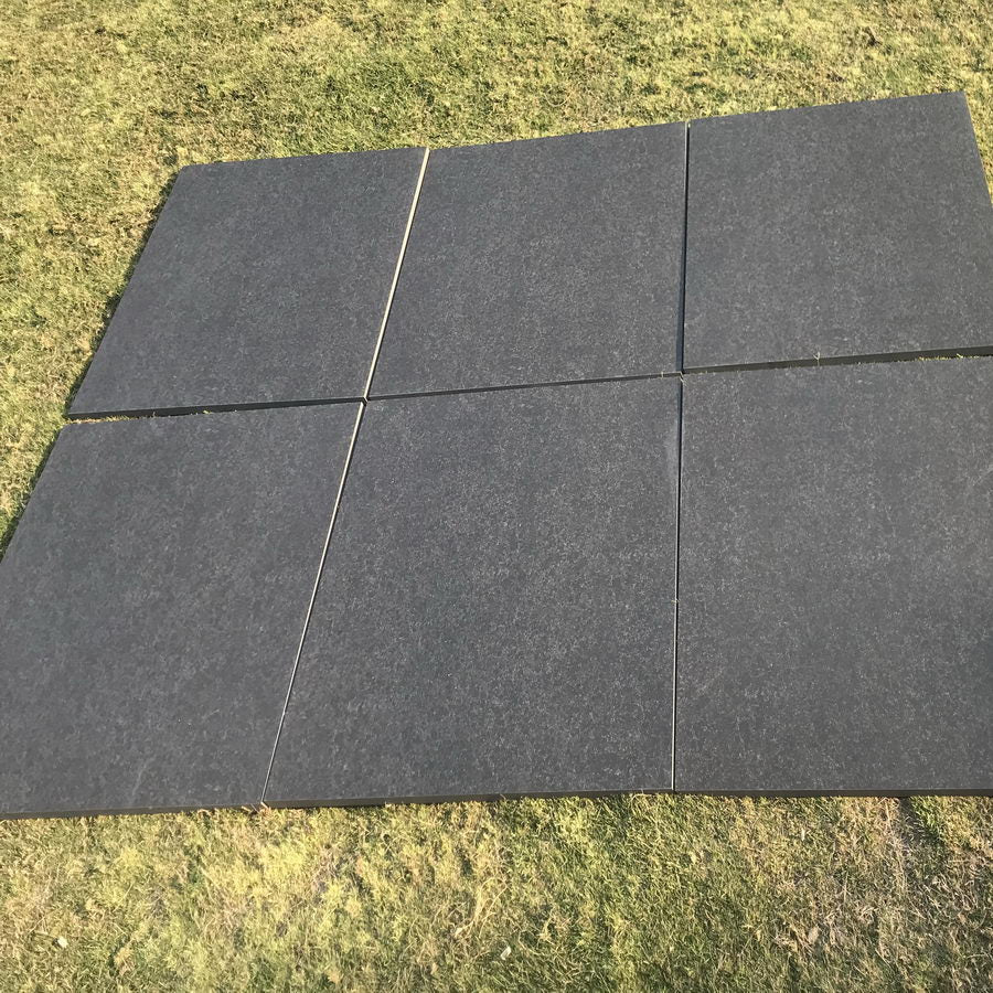 Black Basalt Porcelain Paving Slabs 900x600x20mm £25.67/m2 - Image 4