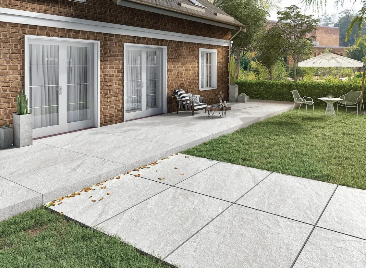 Light Grey Porcelain Paving County LGY 900x600x20 £20.00/m2 - Image 3