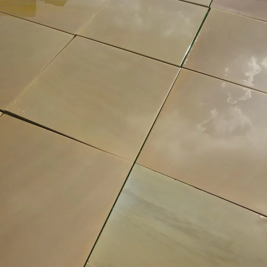Raj Green Smooth Indian Sandstone Paving Sawn & Honed 600x600 £23.69/m2 - Image 3