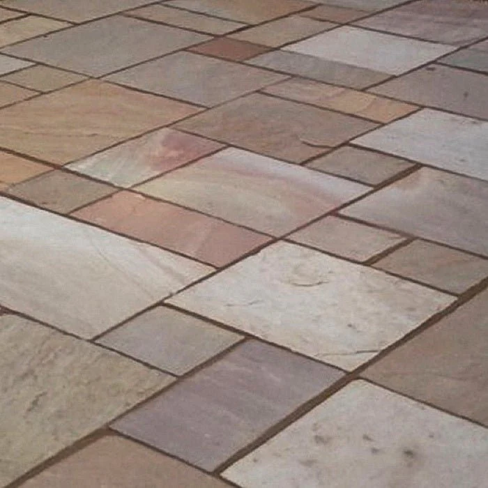 Rippon Buff Indian Sandstone Paving Slabs 900x600 22mm Cal. £22.69/m2 - Image 4