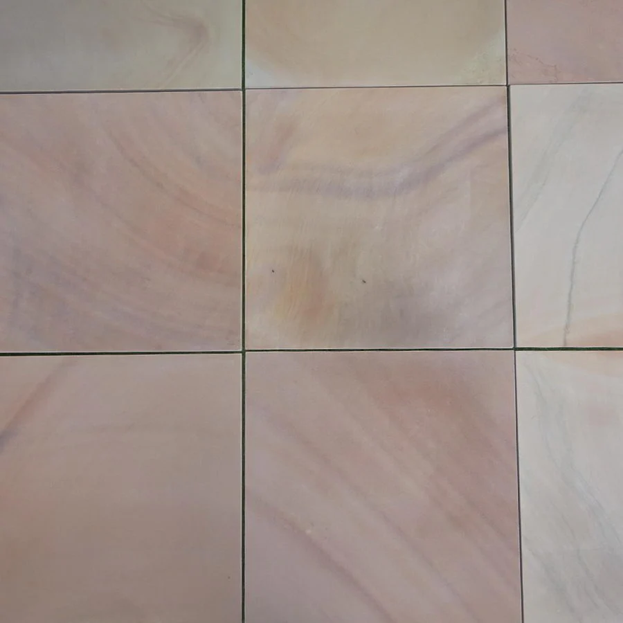 Rippon Buff Indian Sandstone Paving, Smooth Honed & Sawn 600x600 £20.69/m2 - Image 3