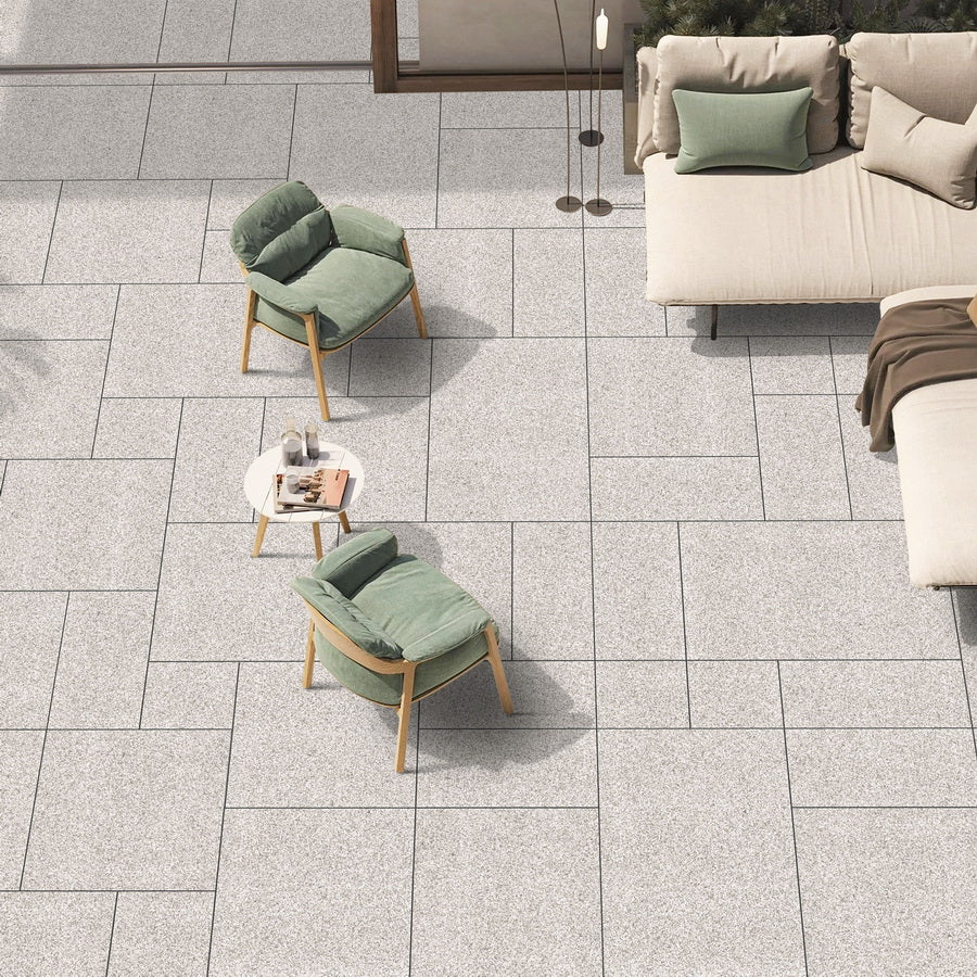 Silver Grey Porcelain Paving Slabs Granite Effect 900x600x20mm £25.67/m2 - Image 3
