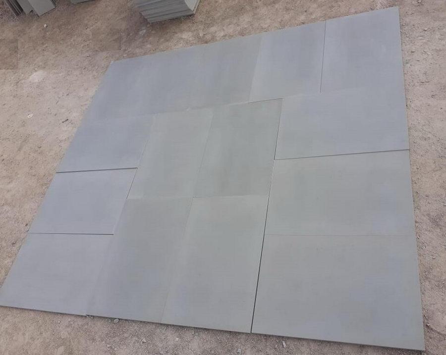 Smooth Indian Sandstone Paving, Kandla Grey Sawn & Honed, Patio Packs £27.59/m2 - Image 4