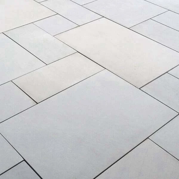 Smooth Indian Sandstone Paving Slabs, Kandla Grey Sawn & Honed, 600x600 £27.88/m2 - Image 3