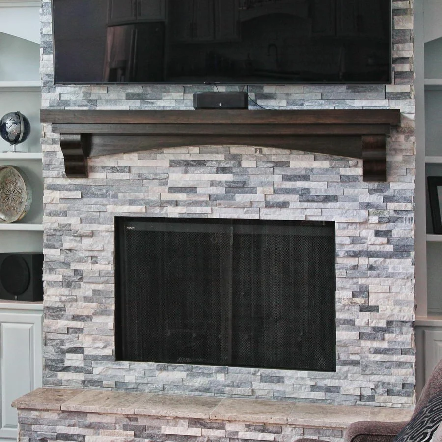 Sparkle Ice Grey Quartz Split Face Tiles Cladding 550x150 £29.16/m2 - Image 4