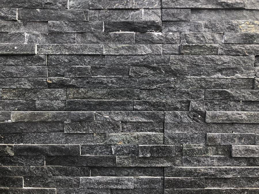 Black Sparkle Quartz Split Face Tiles Cladding 550x150 £35.39/m2 - Image 3