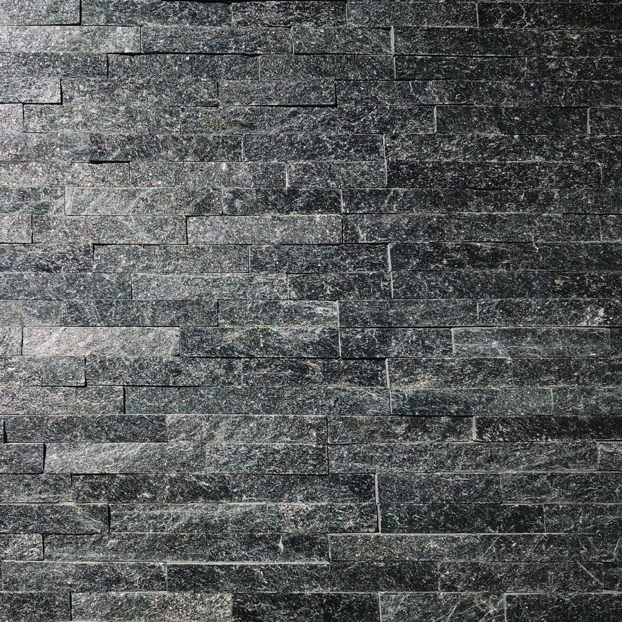 Black Sparkle Quartz Split Face Tiles Cladding 550x150 £35.39/m2 - Image 5