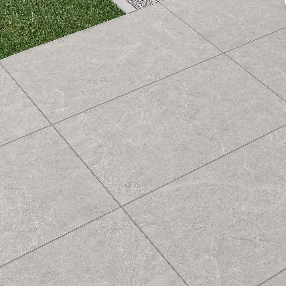 Station Grey Porcelain Paving Slabs 900x600 £20.89/m2 - Image 3