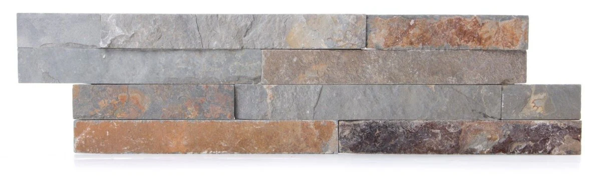 Multicolour Slate Split Face Tiles, Stone Cladding 360x100 £28.29/m2 - Image 5