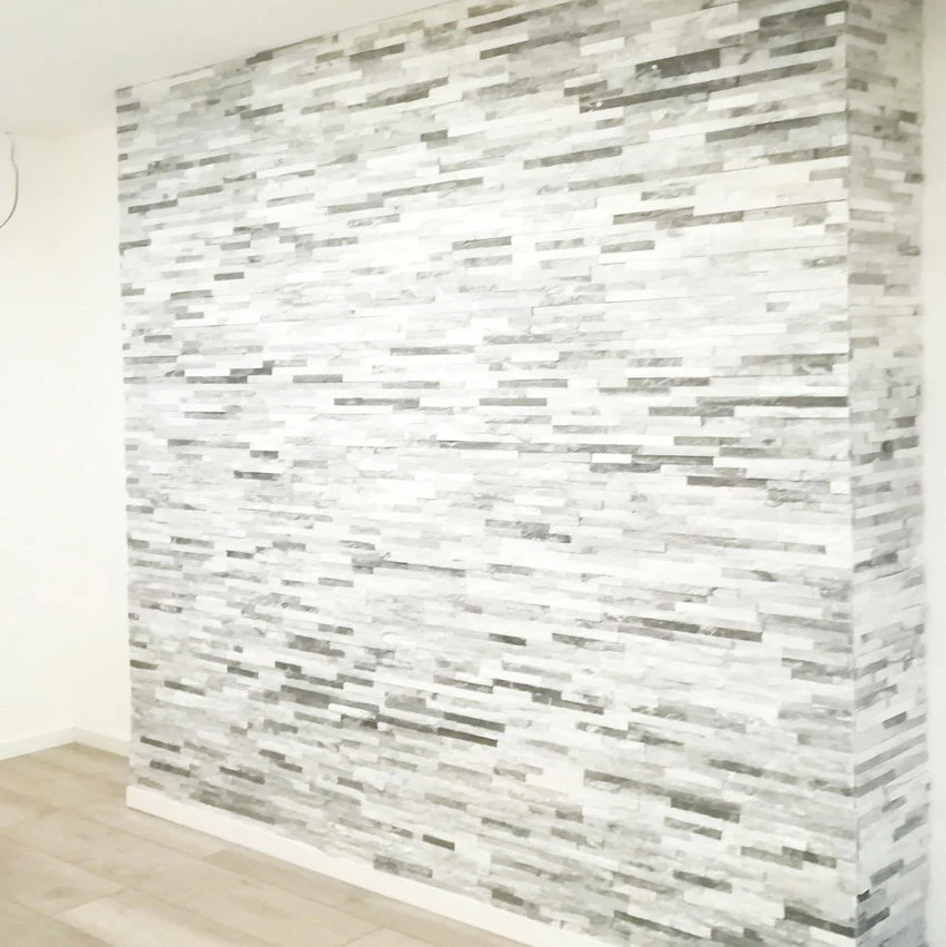 Ice Grey Sparkle Quartz Split Face Tiles, Stone Cladding 360x100 £28.89/m2 - Image 5