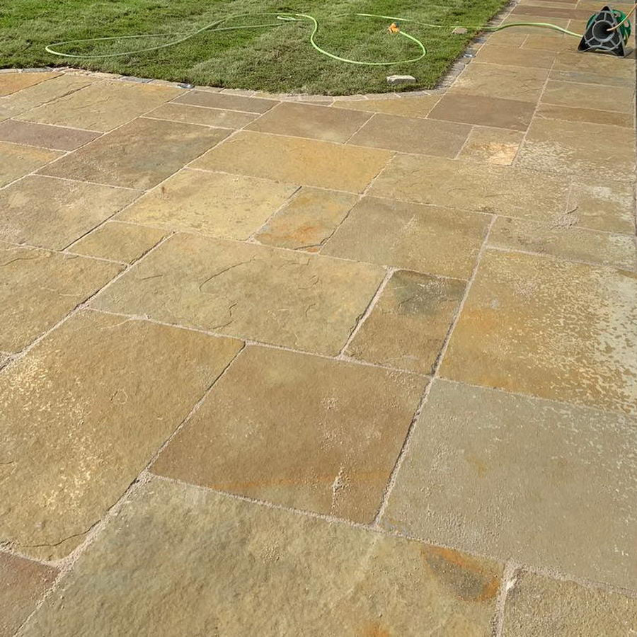 Tandur Yellow Limestone Tumbled 600x600 22mm Cal. £25.77/m2 - Image 3