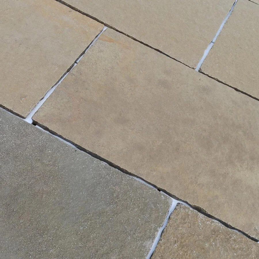 Tandur Yellow Limestone Tumbled 900x600 22mm Cal. £27.89/m2 - Image 3